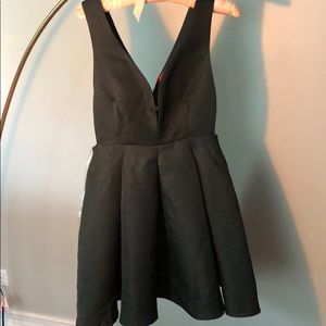 Cocktail emerald dress